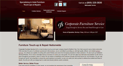 Desktop Screenshot of corporatefurnitureservice.com